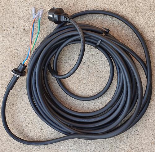Kabel H07RNF-1.5*3C komplet, 10m - HIPPO 150-200, EUB 5-20NS, EUB 5-20, EUS 5-20