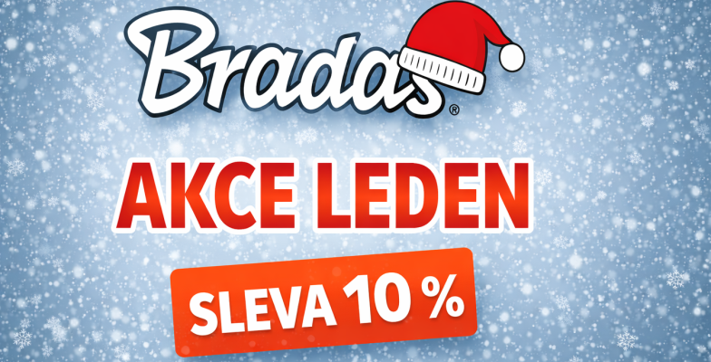 AKCE BRADAS LEDEN 2026
